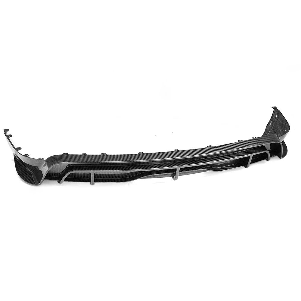 Dry Carbon Fiber Rear Bumper Lip Diffuser a Style for  MODEL X 2023+ Body Kit